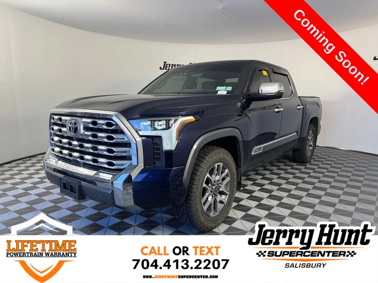Blue 2023 Toyota Tundra 1794 for sale in Salisbury, NC