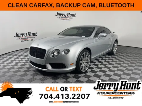 Silver 2013 Bentley Continental GT V8 for sale in Salisbury, NC