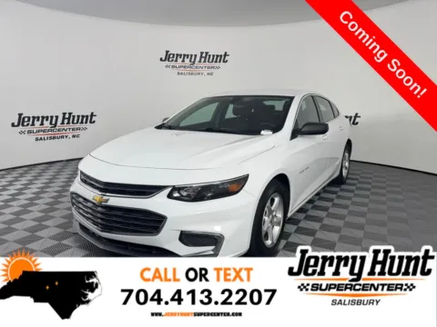White 2018 Chevrolet Malibu LS for sale in Salisbury, NC