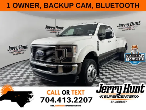 White 2022 Ford F-450SD King Ranch for sale in Salisbury, NC