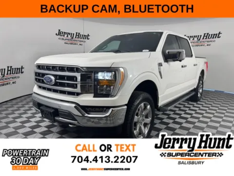 White 2021 Ford F-150 Lariat for sale in Salisbury, NC