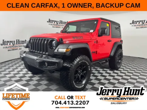 Red 2023 Jeep Wrangler Willys for sale in Salisbury, NC