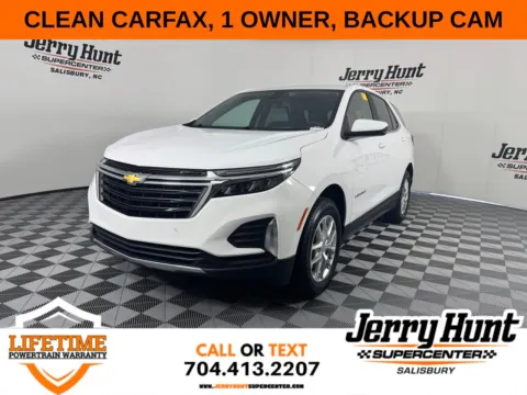 White 2023 Chevrolet Equinox LT for sale in Salisbury, NC
