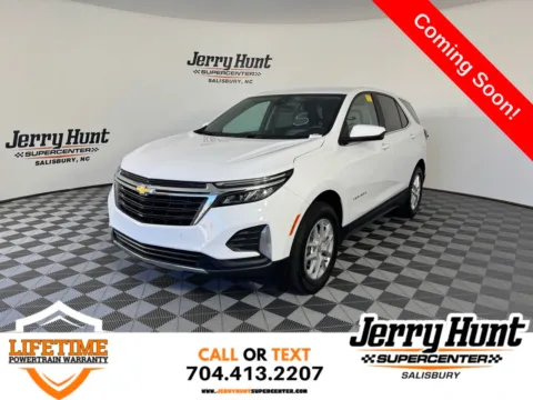 White 2023 Chevrolet Equinox LT for sale in Salisbury, NC