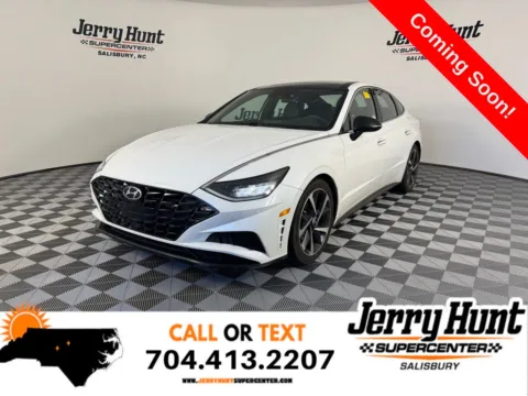 White 2022 Hyundai Sonata SEL Plus for sale in Salisbury, NC