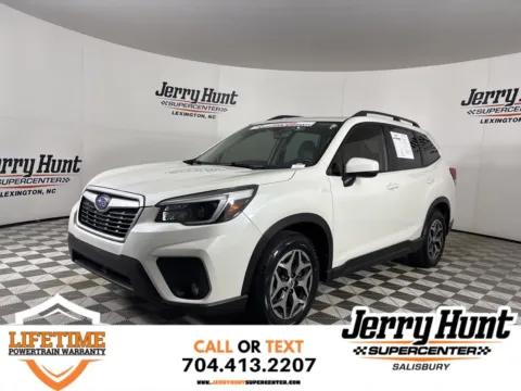 White 2021 Subaru Forester Premium for sale in Salisbury, NC
