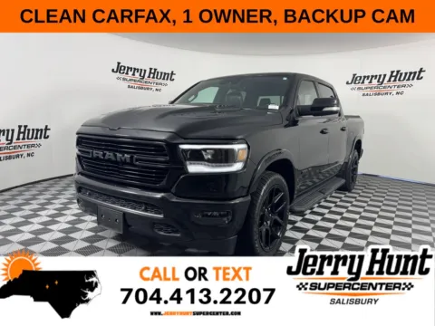 Black 2021 Ram 1500 Laramie for sale in Salisbury, NC