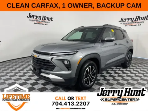 Gray 2024 Chevrolet TrailBlazer LT for sale in Salisbury, NC
