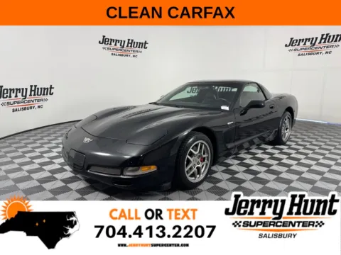 Black 2003 Chevrolet Corvette Z06 for sale in Salisbury, NC