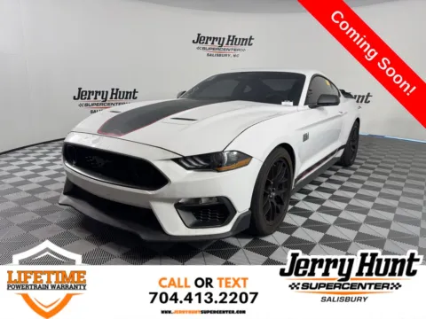 White 2021 Ford Mustang Mach 1 for sale in Salisbury, NC