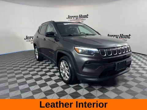 Gray 2022 Jeep Compass Latitude Lux for sale in Salisbury, NC