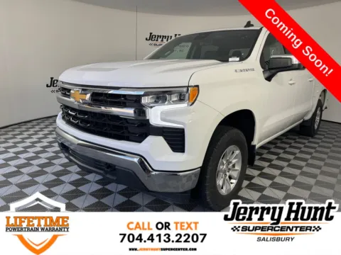 White 2023 Chevrolet Silverado 1500 LT for sale in Salisbury, NC