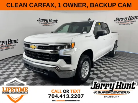 White 2023 Chevrolet Silverado 1500 LT for sale in Salisbury, NC