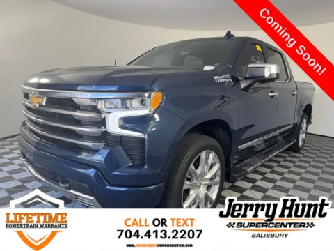 Blue 2023 Chevrolet Silverado 1500 High Country for sale in Salisbury, NC
