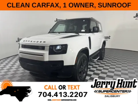 White 2023 Land Rover Defender 90 X-Dynamic SE for sale in Salisbury, NC