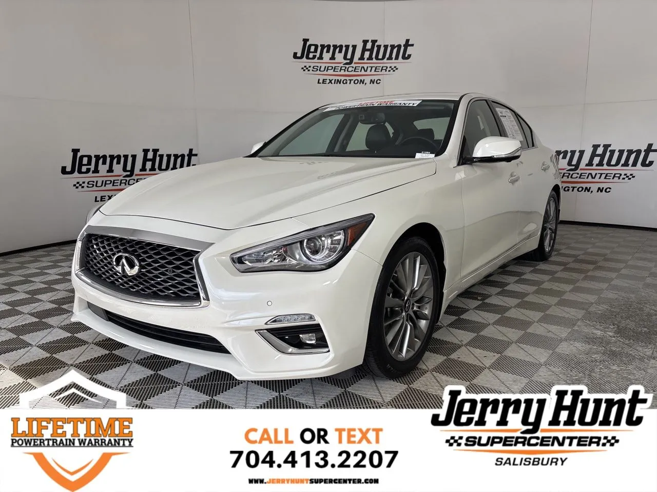 White 2024 INFINITI Q50 LUXE for sale in Salisbury, NC