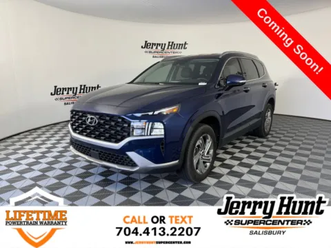 Blue 2023 Hyundai Santa Fe SEL for sale in Salisbury, NC