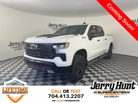 White 2024 Chevrolet Silverado 1500 LT Trail Boss for sale in Salisbury, NC