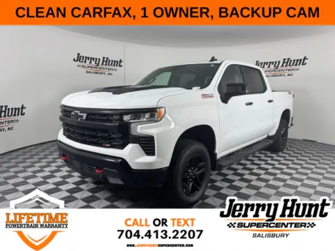 White 2024 Chevrolet Silverado 1500 LT Trail Boss for sale in Salisbury, NC