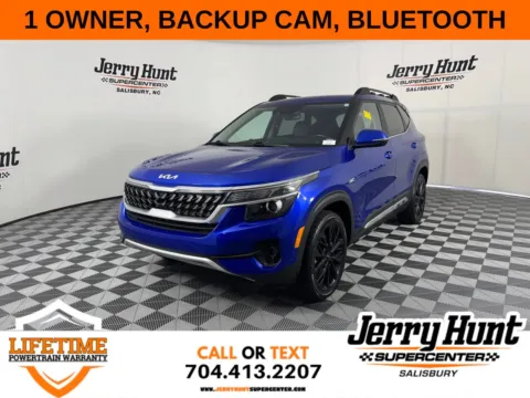 Blue 2022 Kia Seltos Nightfall for sale in Salisbury, NC