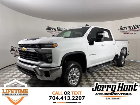 White 2024 Chevrolet Silverado 2500HD LT for sale in Salisbury, NC