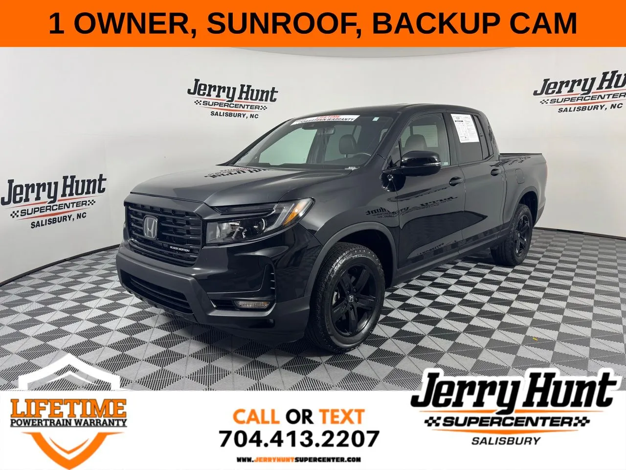 Black 2023 Honda Ridgeline Black Edition for sale in Salisbury, NC