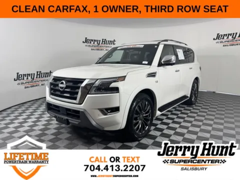 White 2021 Nissan Armada Platinum for sale in Salisbury, NC