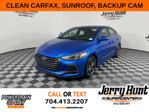 Blue 2017 Hyundai Elantra Sport for sale in Salisbury, NC