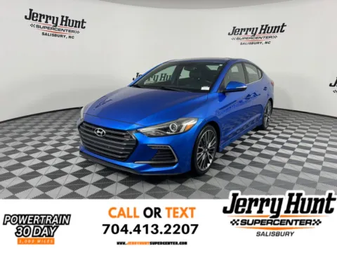 Blue 2017 Hyundai Elantra Sport for sale in Salisbury, NC