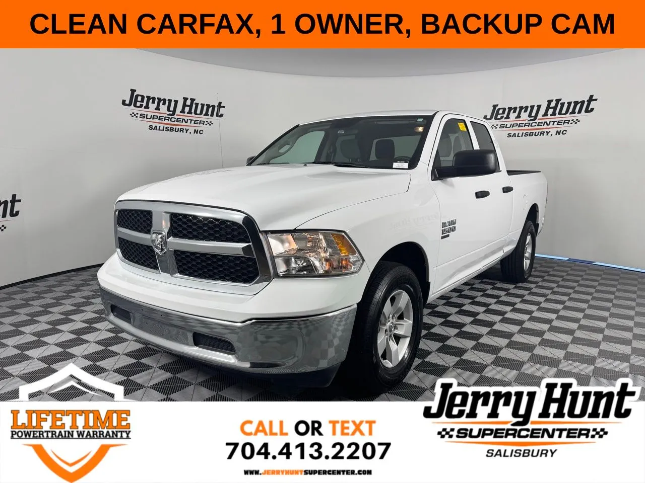 White 2024 Ram 1500 Classic SLT for sale in Salisbury, NC