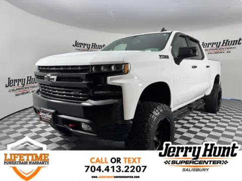 White 2021 Chevrolet Silverado 1500 LT Trail Boss for sale in Salisbury, NC