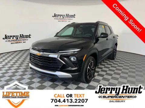 Black 2024 Chevrolet TrailBlazer LT for sale in Salisbury, NC