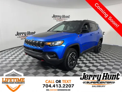 Blue 2024 Jeep Compass Trailhawk for sale in Salisbury, NC