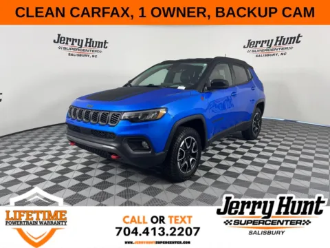 Blue 2024 Jeep Compass Trailhawk for sale in Salisbury, NC