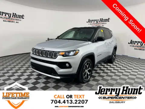 Silver 2024 Jeep Compass Limited for sale in Salisbury, NC