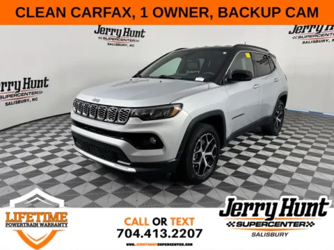 Silver 2024 Jeep Compass Limited for sale in Salisbury, NC