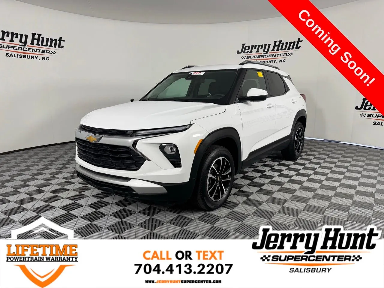White 2024 Chevrolet TrailBlazer LT for sale in Salisbury, NC