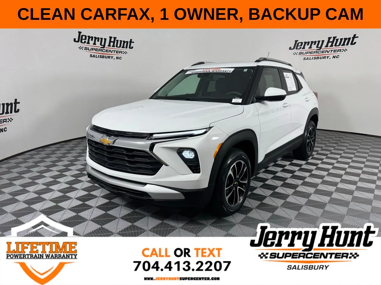 White 2024 Chevrolet TrailBlazer LT for sale in Salisbury, NC