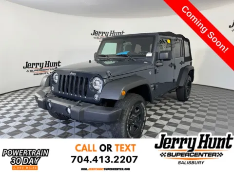 Gray 2017 Jeep Wrangler Unlimited Sport for sale in Salisbury, NC