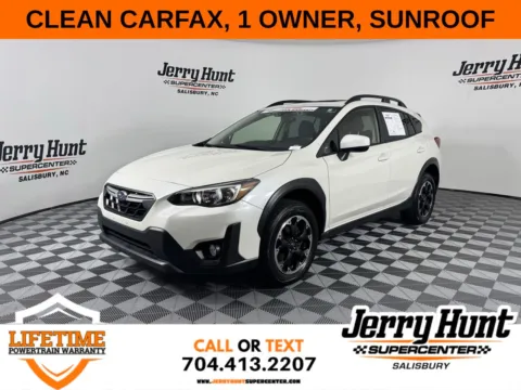 White 2023 Subaru Crosstrek Premium for sale in Salisbury, NC