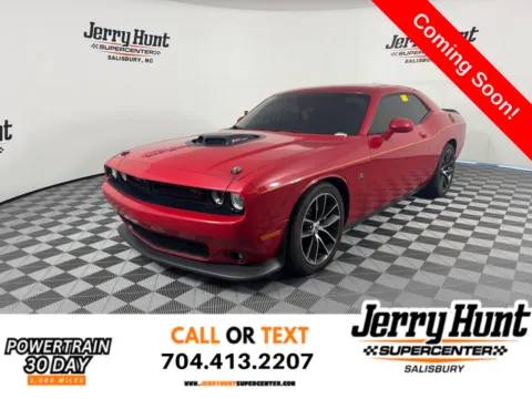 Red 2017 Dodge Challenger 392 Hemi Scat Pack Shaker for sale in Salisbury, NC