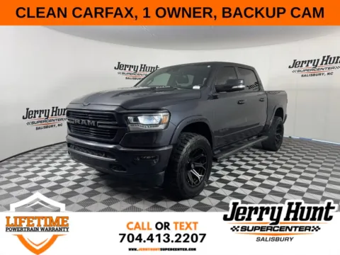 Blue 2021 Ram 1500 Laramie for sale in Salisbury, NC
