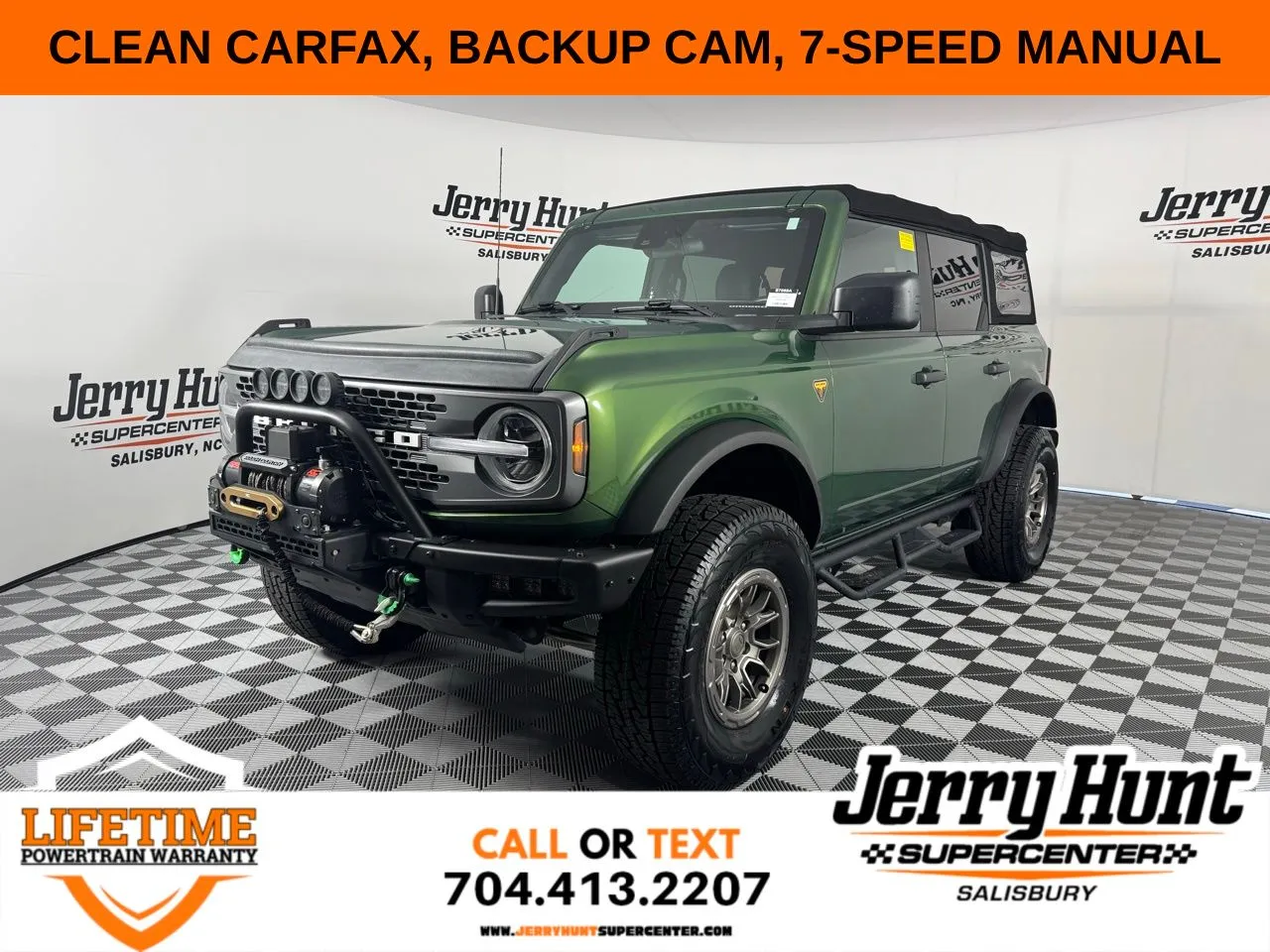 Green 2022 Ford Bronco Badlands for sale in Salisbury, NC