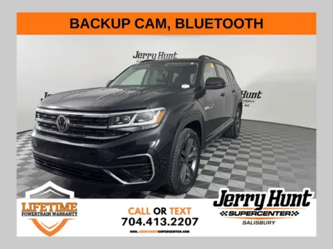 Black 2021 Volkswagen Atlas 3.6L V6 SE w/Technology R-Line for sale in Salisbury, NC