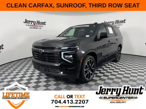 Black 2025 Chevrolet Tahoe RST for sale in Salisbury, NC