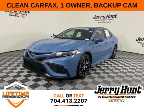Blue 2024 Toyota Camry SE for sale in Salisbury, NC