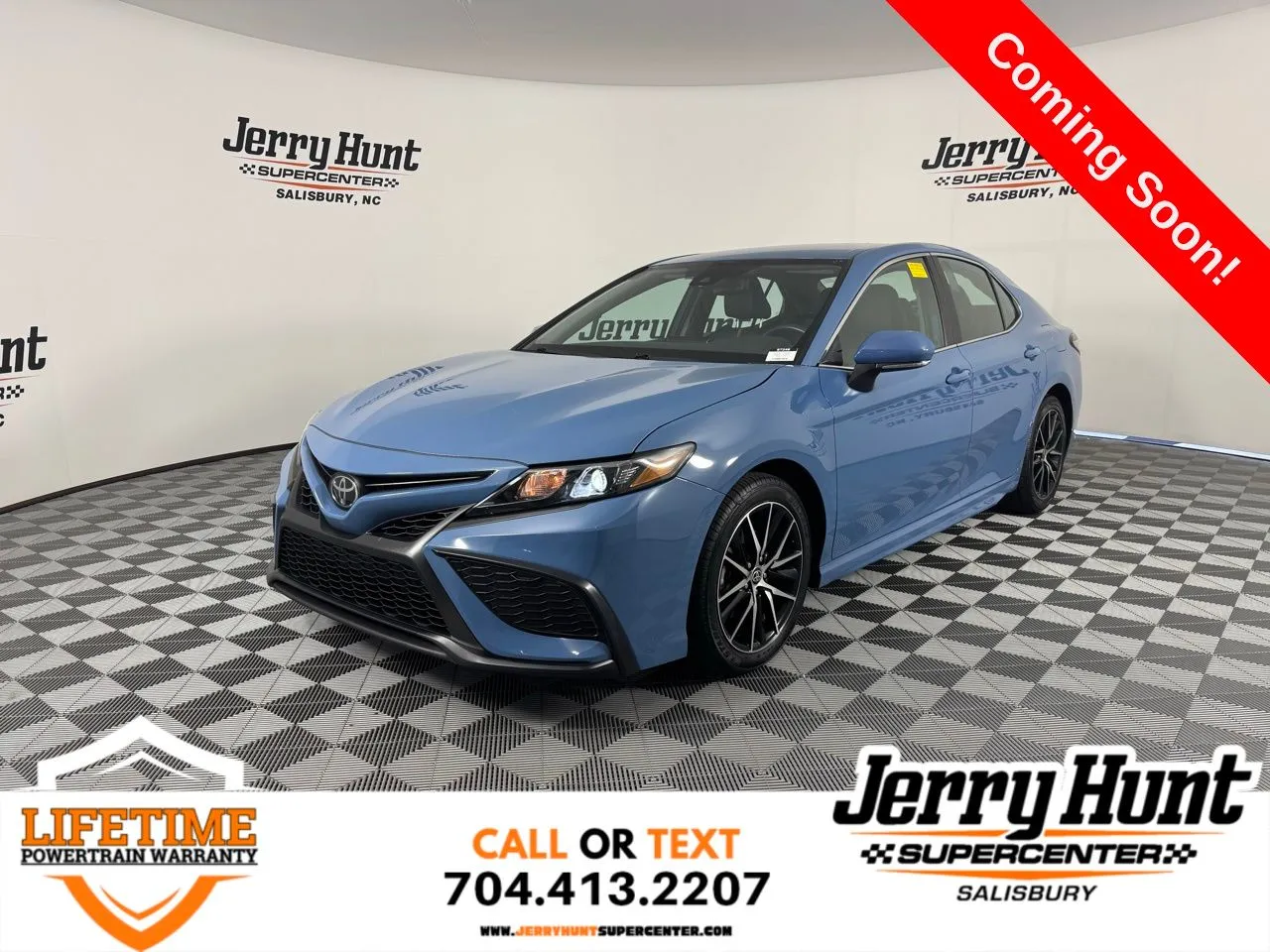 Blue 2024 Toyota Camry SE for sale in Salisbury, NC