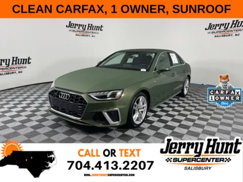 Green 2024 Audi A4 45 S line Premium Plus for sale in Salisbury, NC