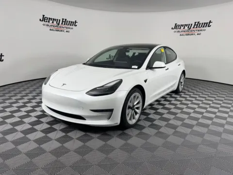 White 2022 Tesla Model 3 Long Range for sale in Salisbury, NC