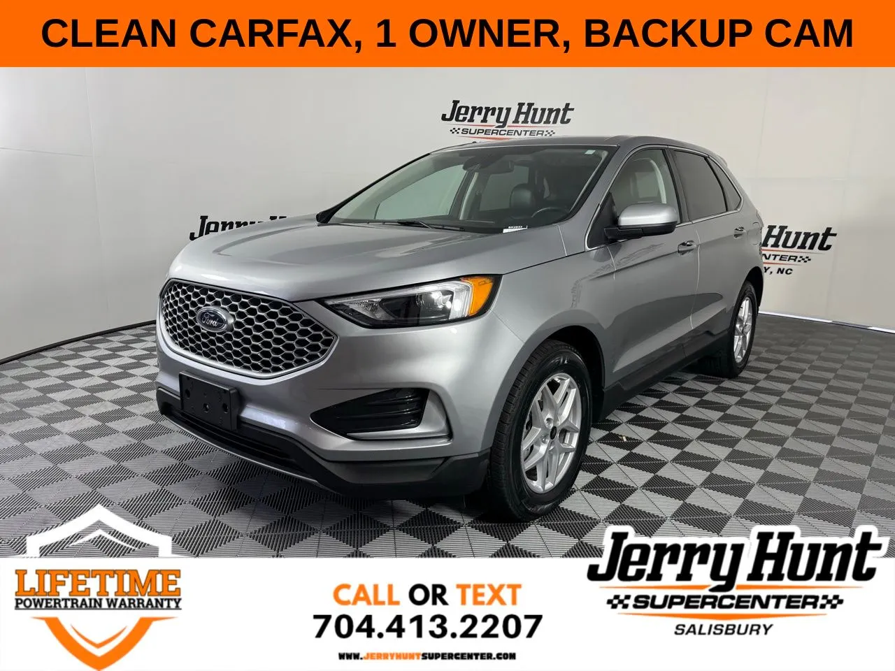 Silver 2023 Ford Edge SEL for sale in Salisbury, NC